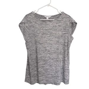 Market & Spruce Black and white blouse-Size large